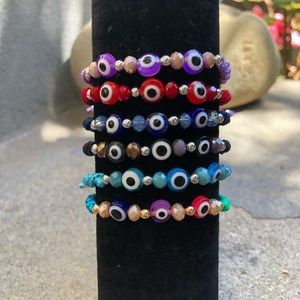 Evil eye bracelets